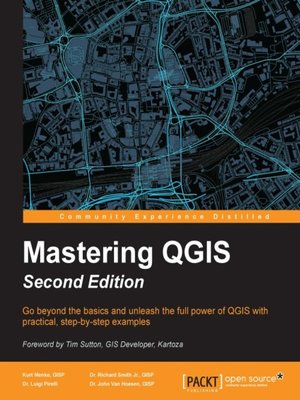 cover image of Mastering QGIS